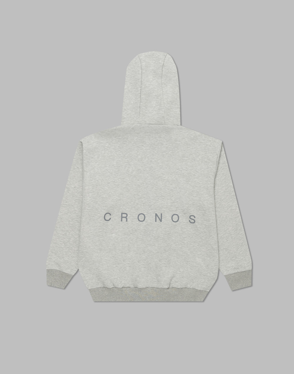 CRONOS リフレクタープリント ジップフーディー【M .GRAY】