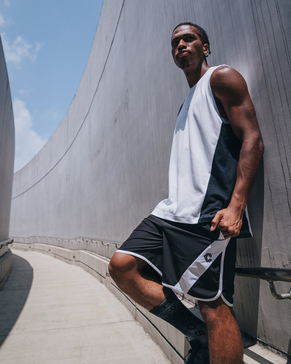 CRONOS SLASH  TANK TOP【WHITE】