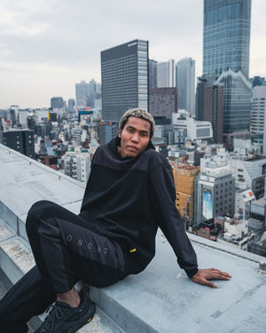 CRONOS Technical Utility Ponte long pants【BLACK】