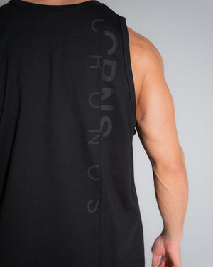 CRONOS CRNS BACK LOGO TANKTOP【GRAY】
