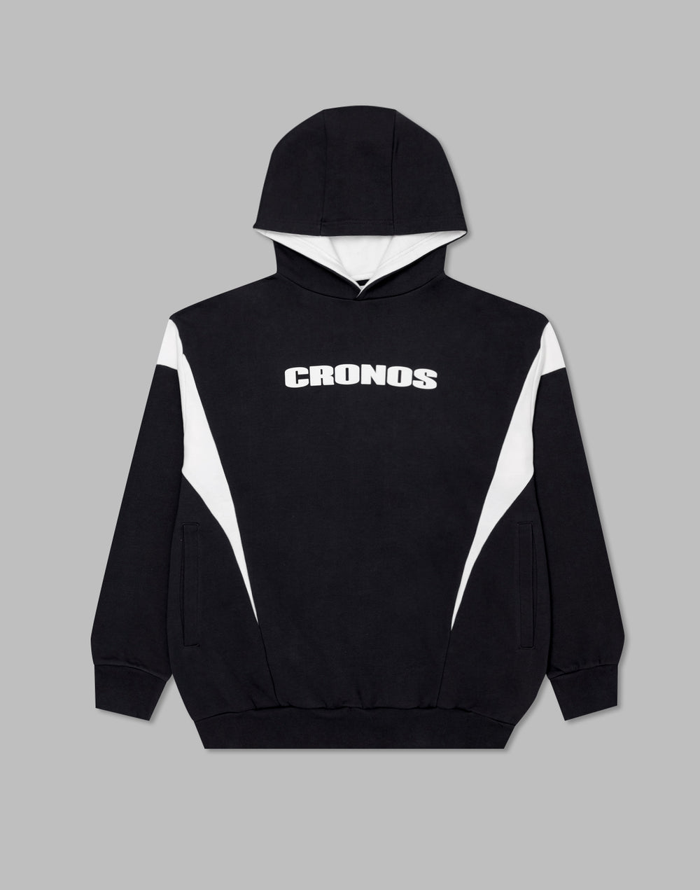 CRONOS French Terry foodie【BLACK×WHITE】