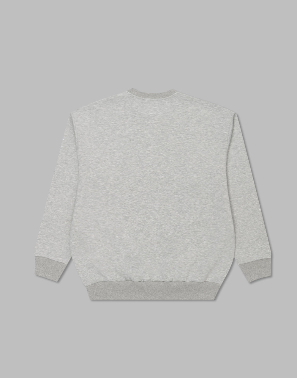 CRONOS パッチワークスウェットシャツ【M.GRAY】