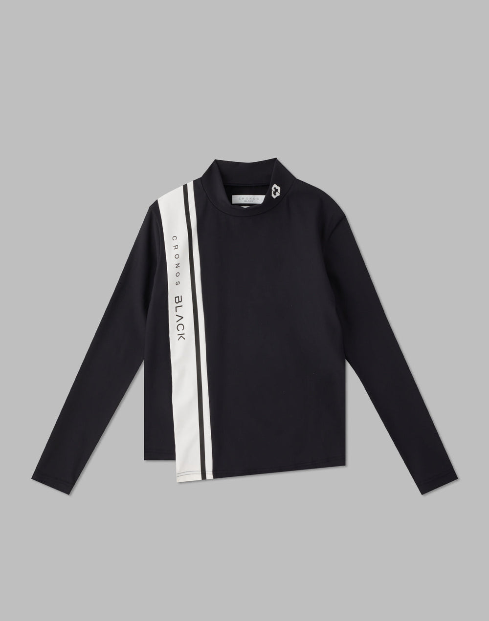 CRONOS BLACK 2LINE LONGSLEEVE【BLACK】