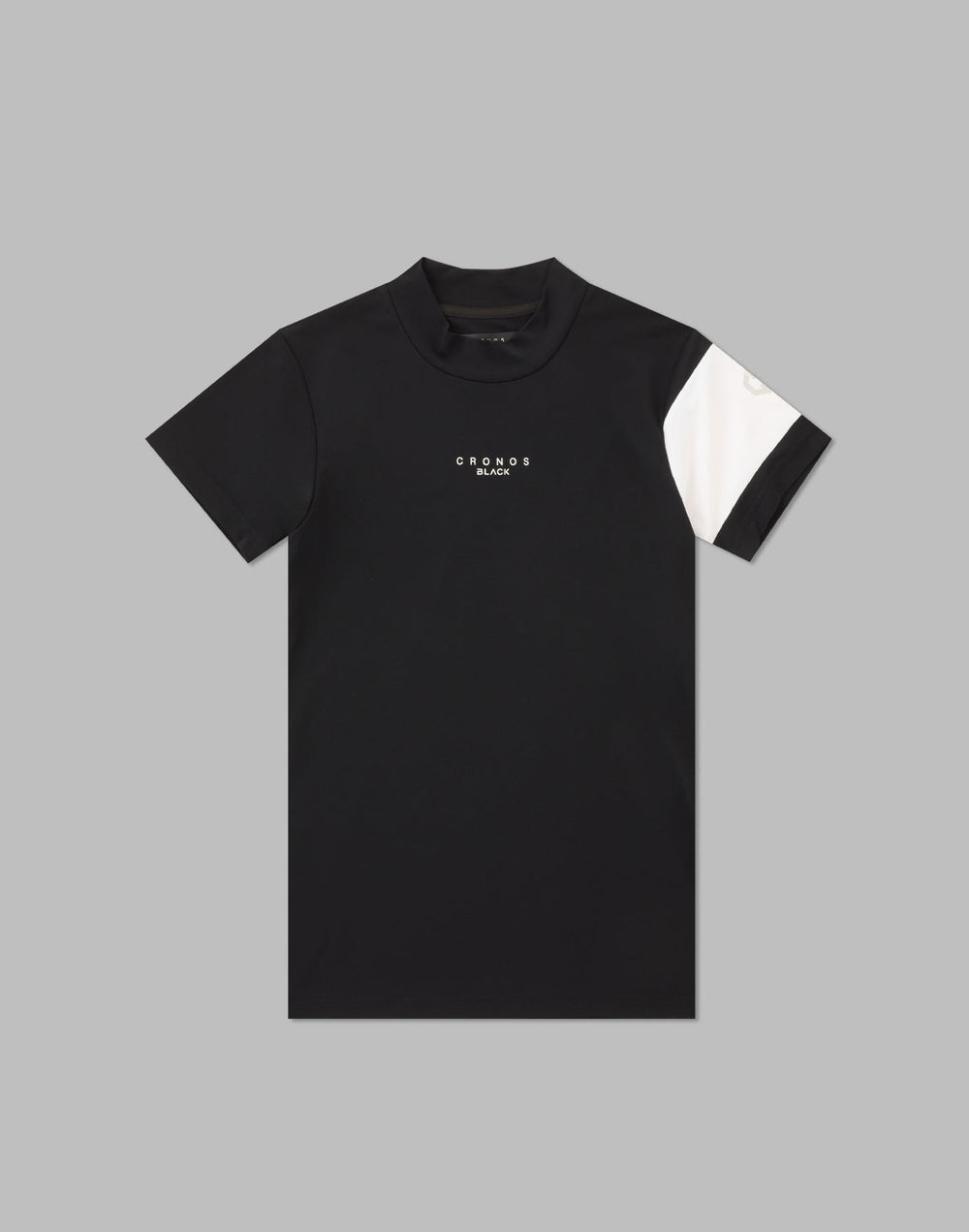 CRONOS BLACK ARMBAND MOCKNECK【BLACK】