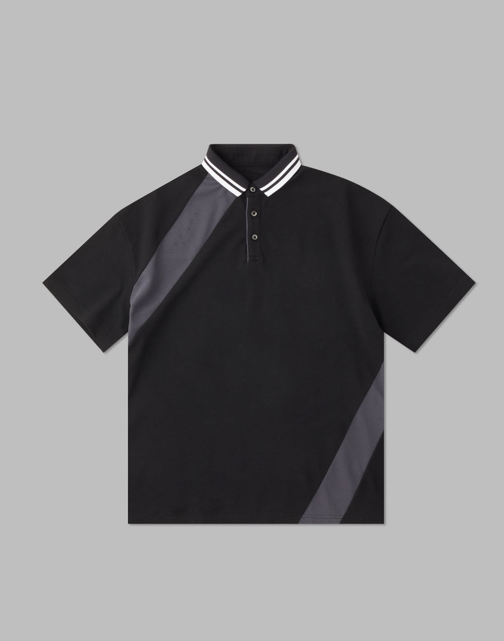 CRONOS BLACK LINE POLO【BLACK】