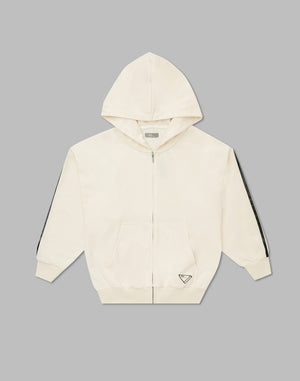 CRONOS×IRAL ZIP HOODIE【WHITE】