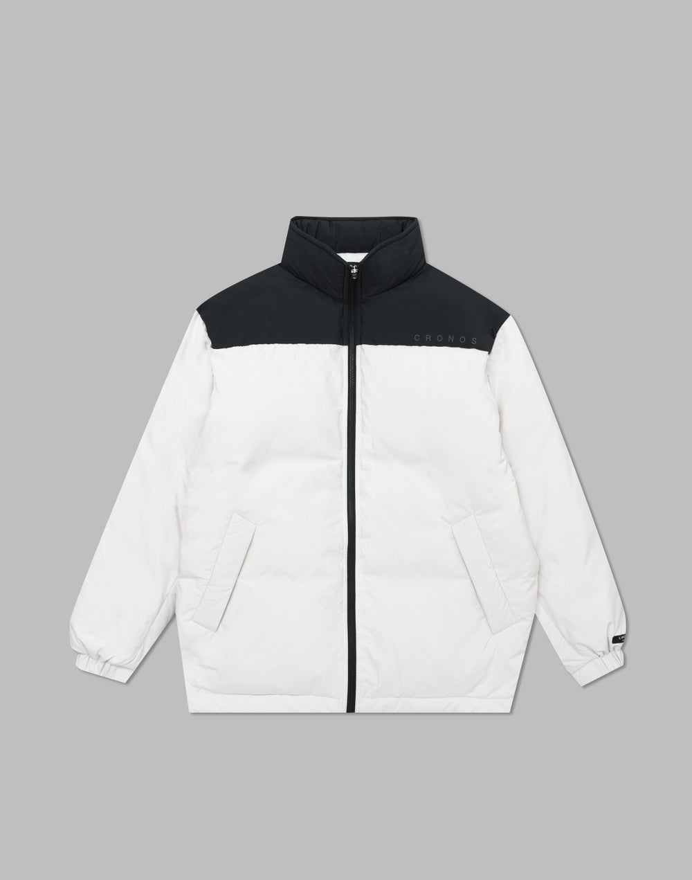 CRONOS Down jacket【BLACK×WHITE】