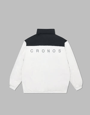 CRONOS Down jacket【BLACK×WHITE】