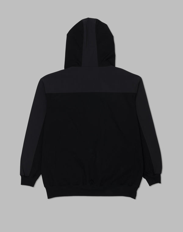 CRONOS Technical Utility Ponte Hoodie【BLACK】