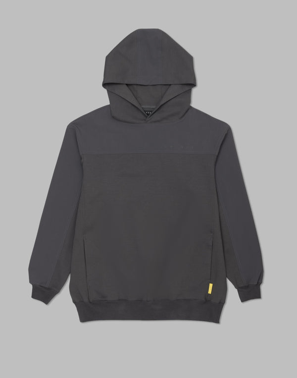 CRONOS Technical Utility Ponte Hoodie【GRAY】