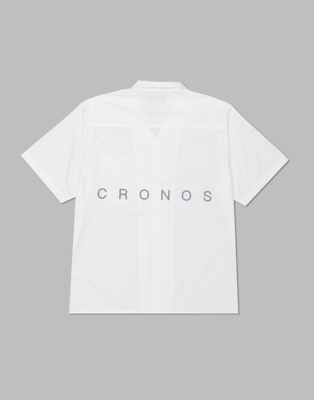CRONOS オープンカラー半袖シャツ【WHITE】