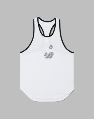 CRONOS Bold Front Logo Stringer Tank【WHITE】