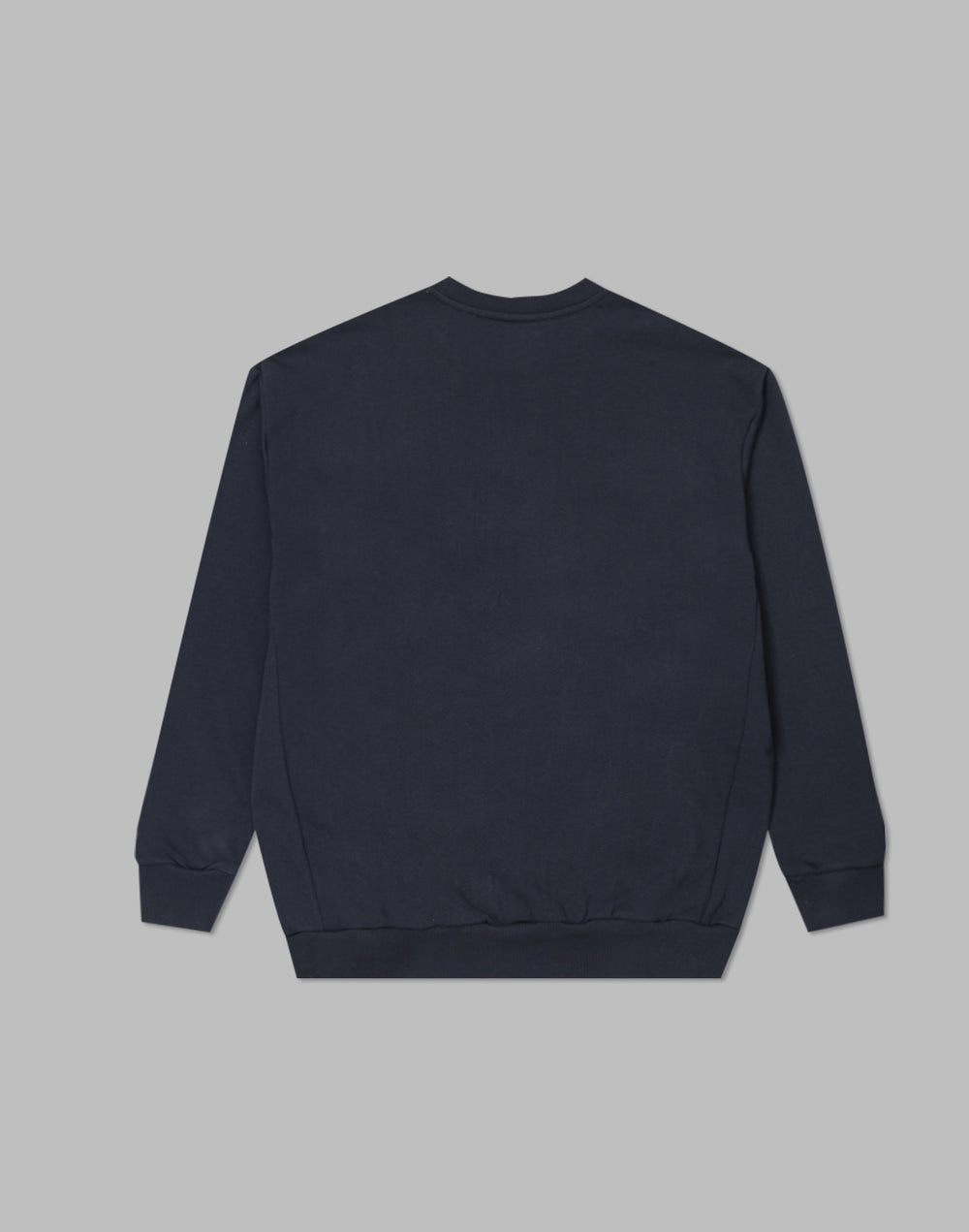 CRONOS パッチワークスウェットシャツ【NAVY】