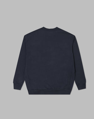 CRONOS 拼布衛衣【NAVY】