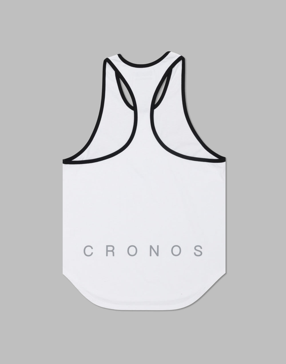 CRONOS ボールドフロントロゴストリンガータンク【WHITE】