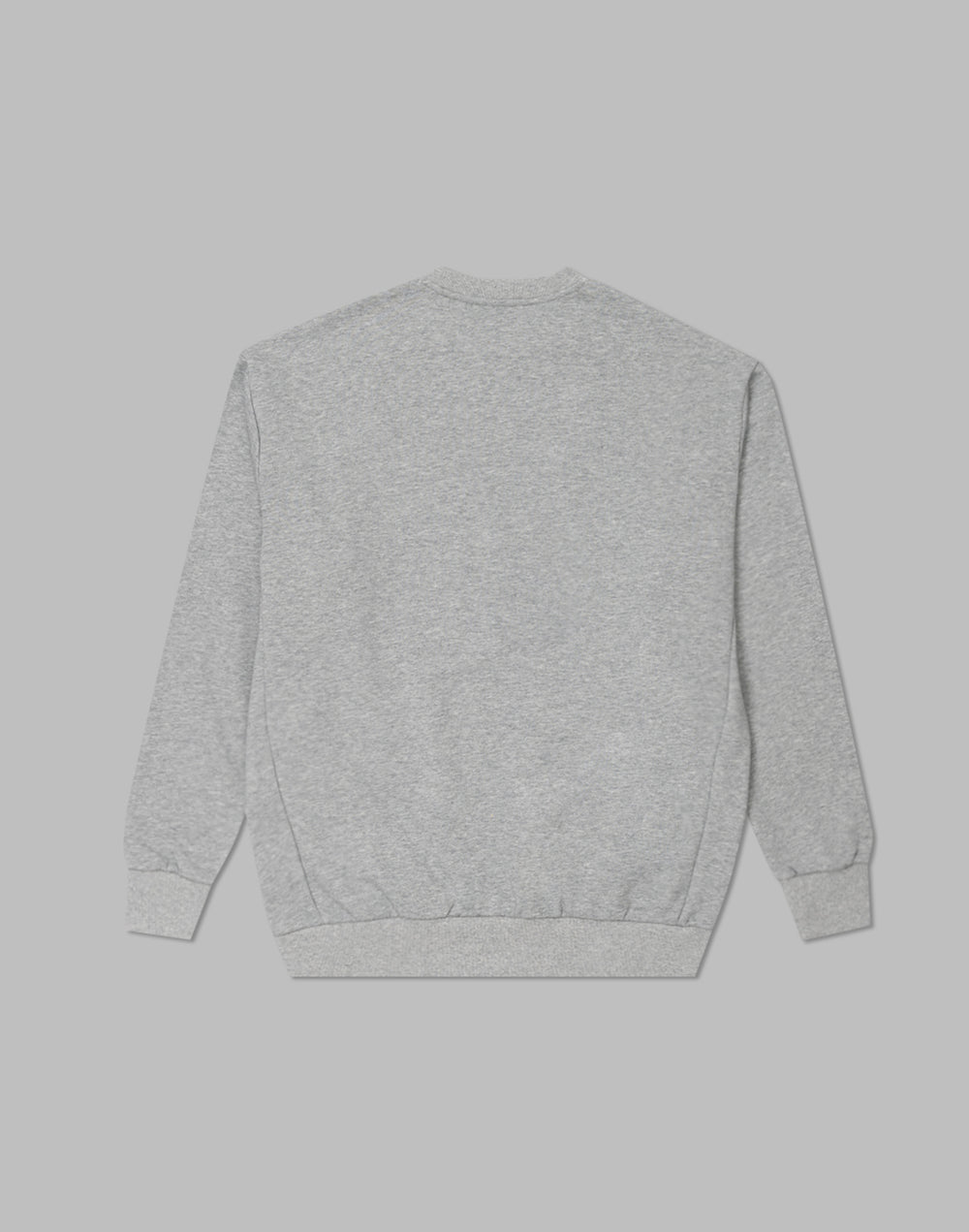 CRONOS パッチワークスウェットシャツ【M.GRAY】