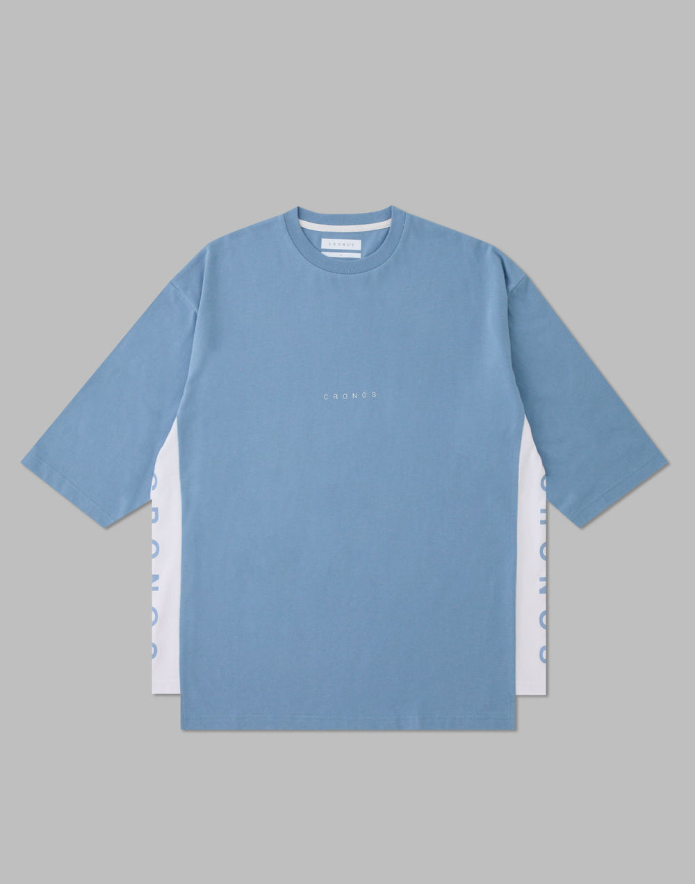 CRONOS スリークォーターオーバーサイズTシャツ【G.BLUE】