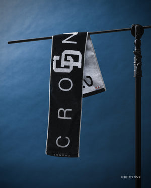 CRONOS×DRAGONS  sports towel【BLACK】