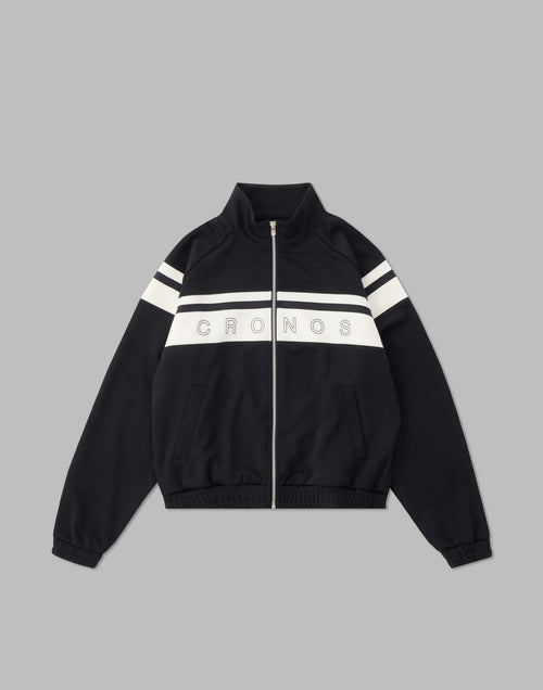 CRONOS WOMEN JERSEY BLOUSON【BLACK】