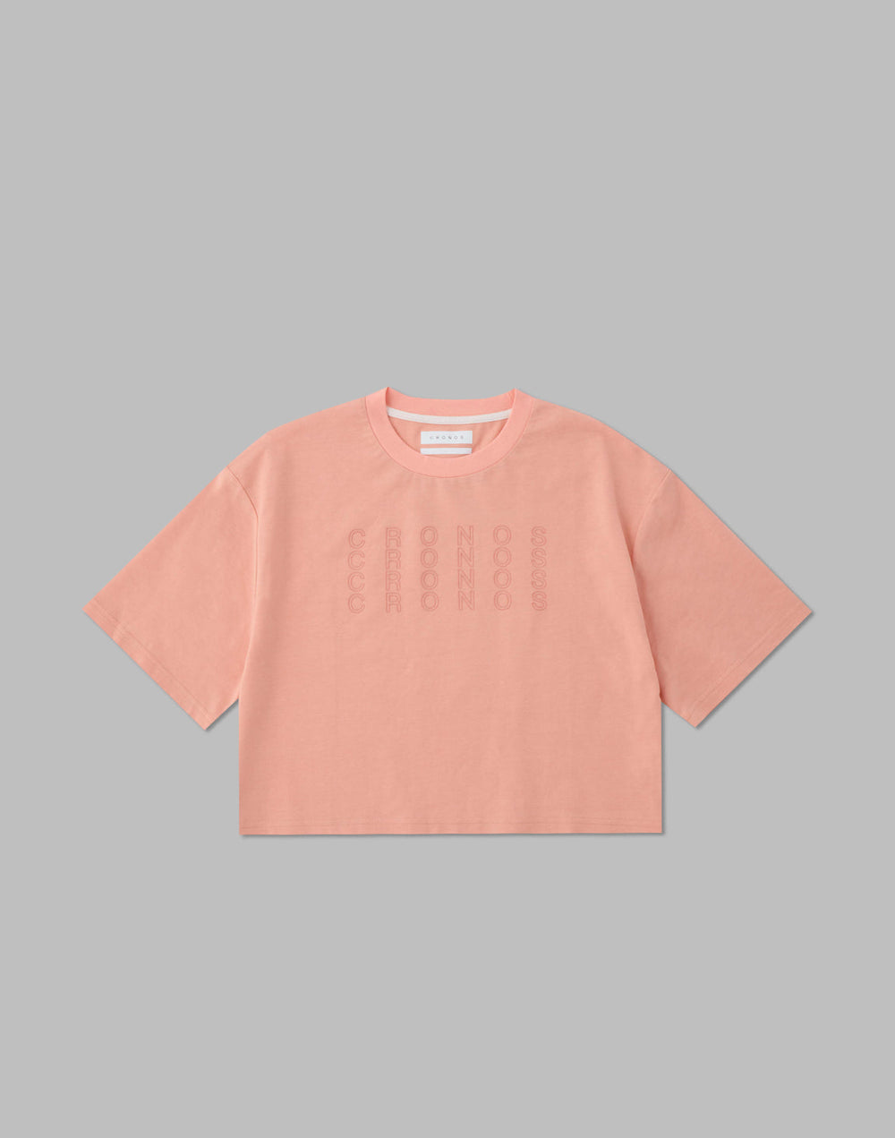 クロノス ウィメンズ ロゴ ショートTシャツ【ピンク】