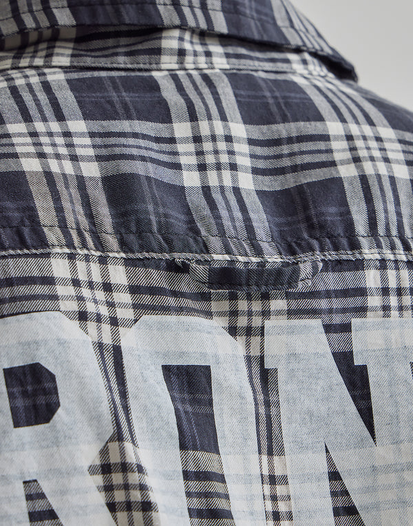 CRONOS BLACK CHECKED SLEEVELESS【YELLOW】