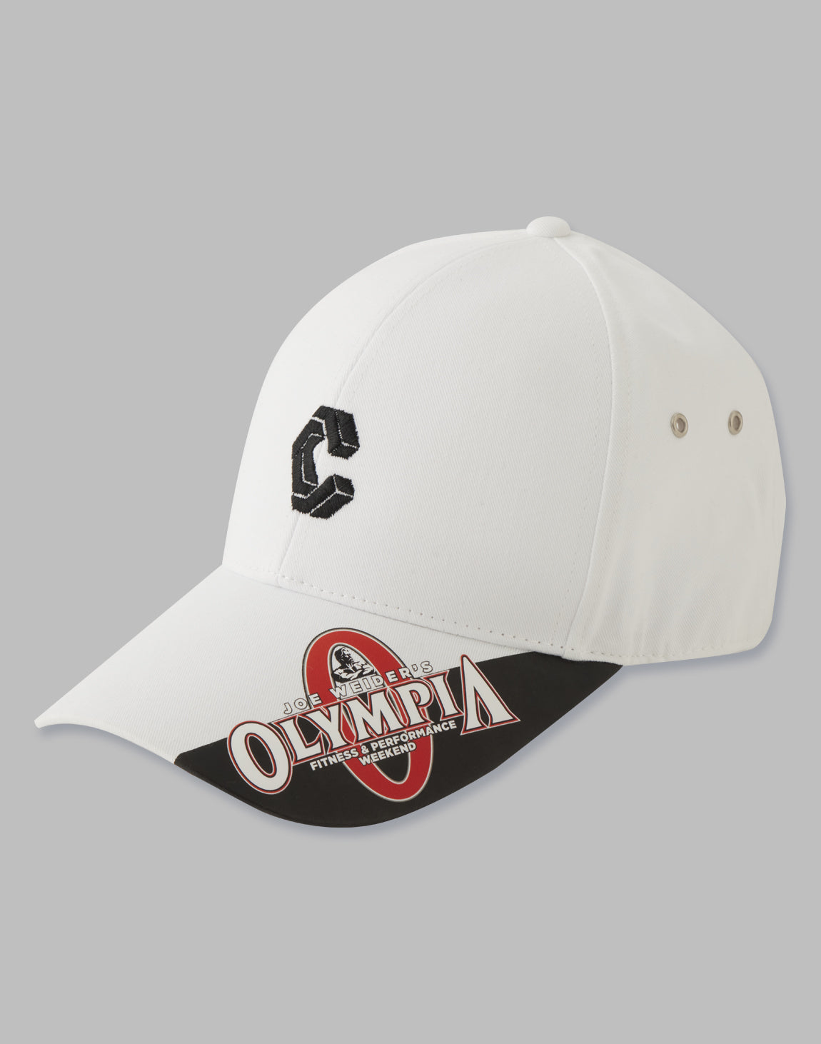 【新品】CRONOS x Olympiaコラボ トレーニング キャップ CRONOS×OLYMPIA CAP【WHITE】