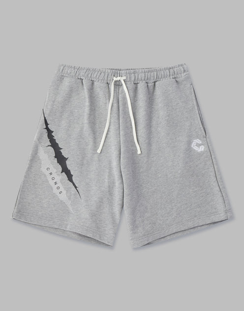 CRONOS CRACK SHORTS【GRAY】 - クロノス CRONOS Official Store