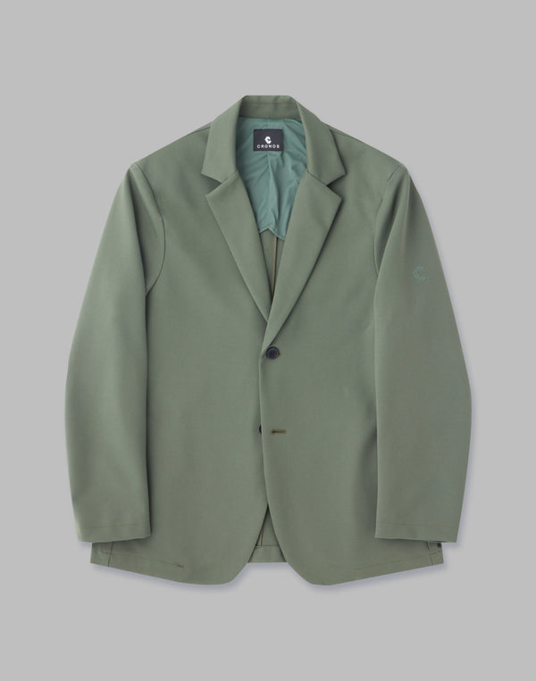 CRONOS BACK LOGO STRETCH JACKET【KHAKI】