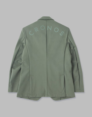 CRONOS BACK LOGO STRETCH JACKET【KHAKI】