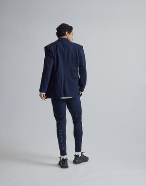 CRONOS BLACK COLLAR LESS STRETCH JACKET【NAVY】