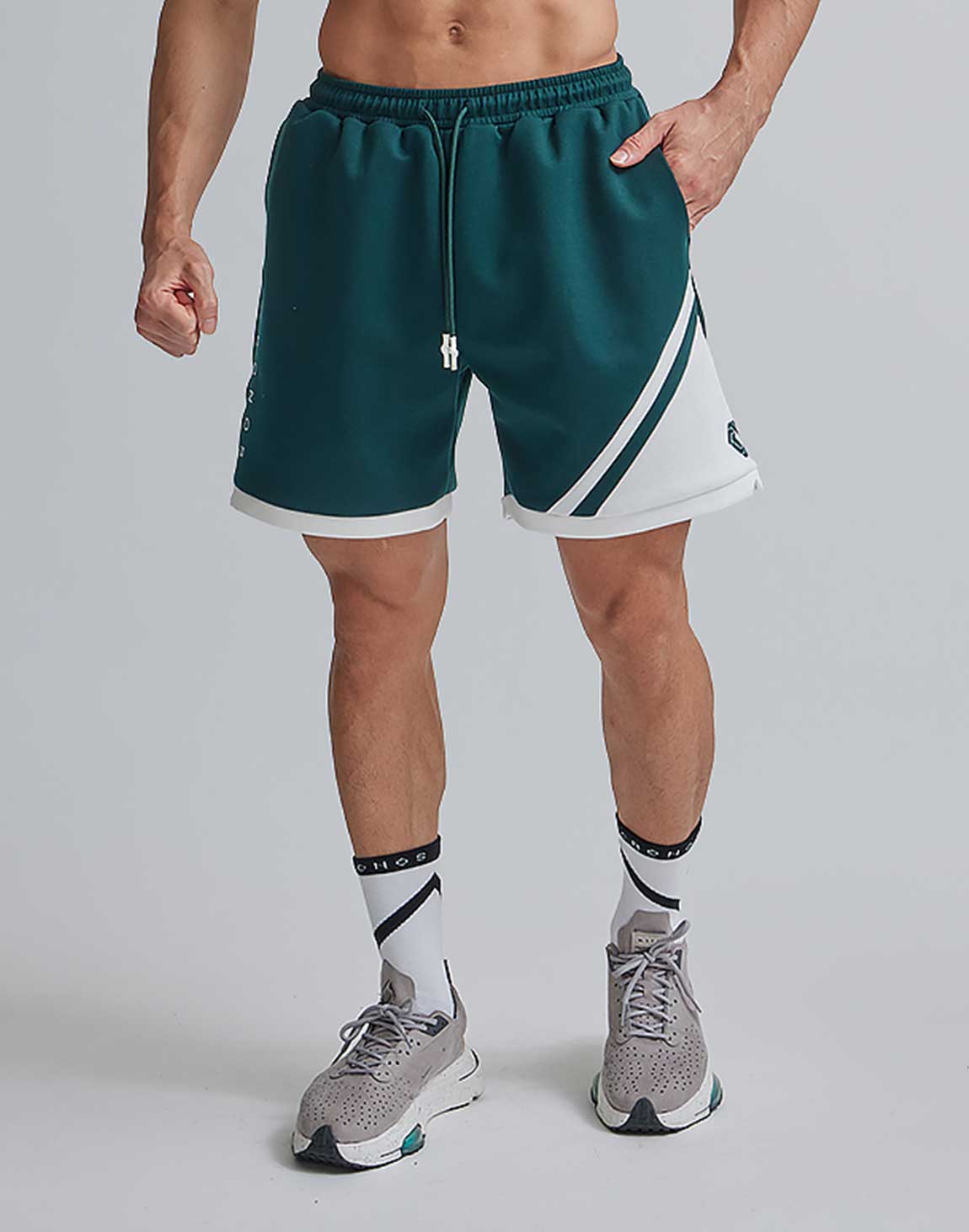 CRONOS TITLED LINE SHORTS【GREEN】 – クロノス CRONOS Official Store