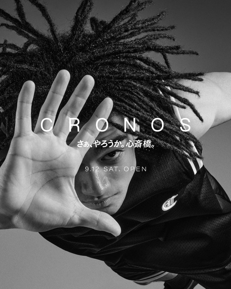 心斎橋にCRONOS旗艦店がグランドオープン