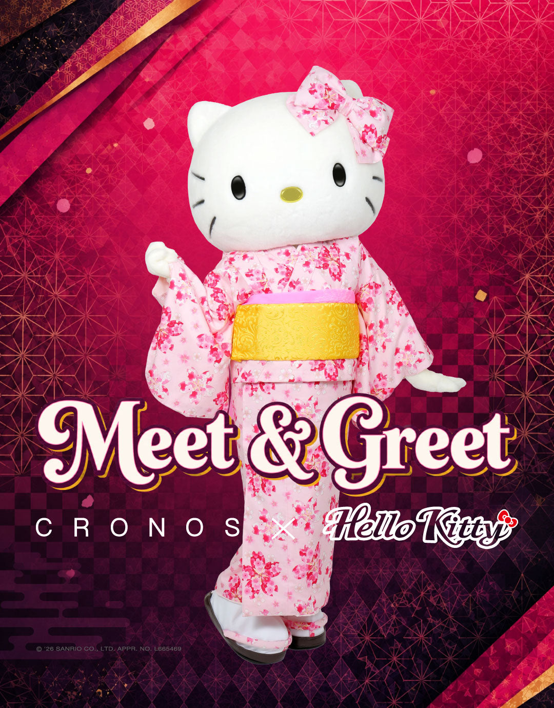 CRONOS × HELLO KITTY GREETING EVENT