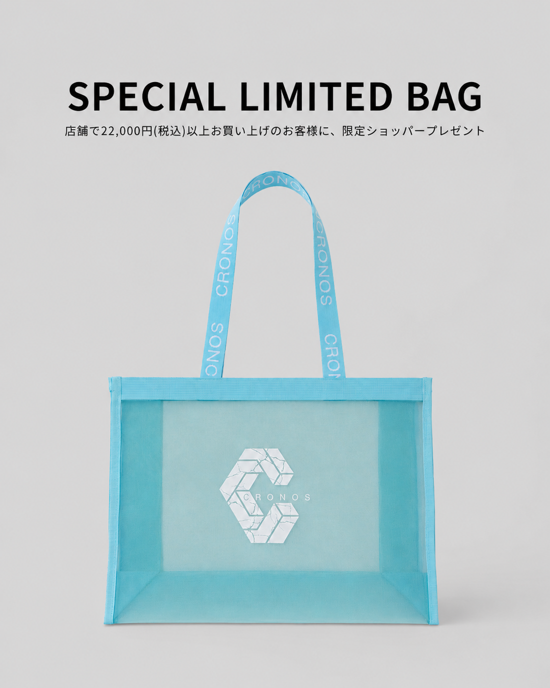CRONOS MESH BAG PRESENT