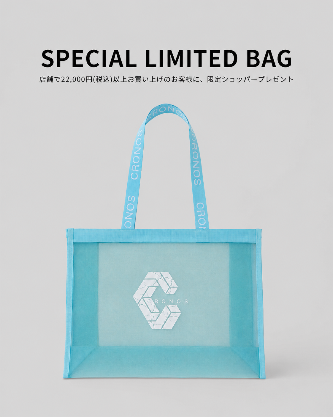 CRONOS MESH BAG PRESENT