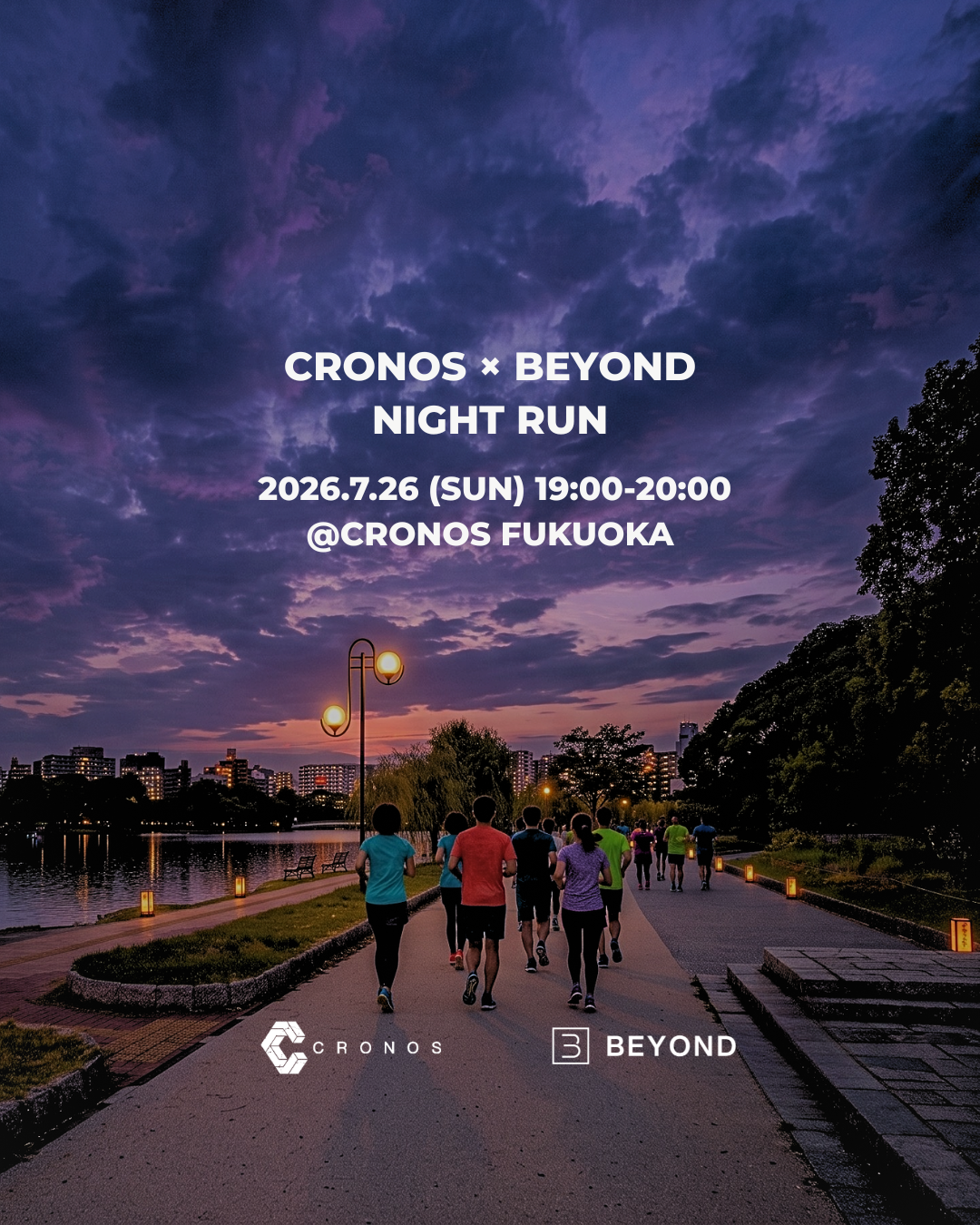 CRONOS × BEYOND NIGHT RUN FUKUOKA