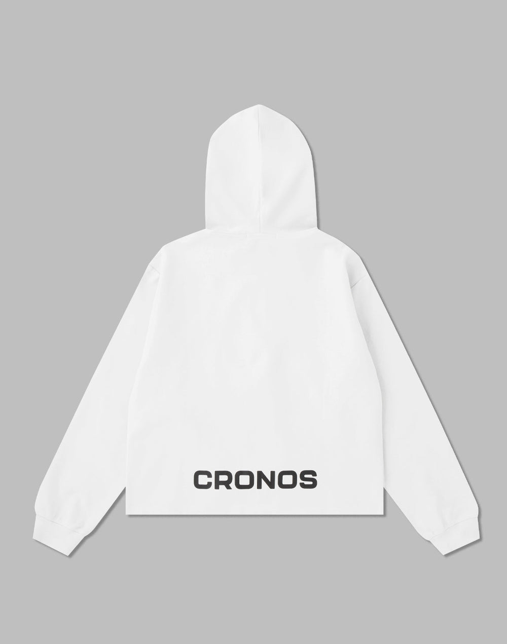 CRONOS WOMEN COMFORT ZIP HOODIE [WHITE]
