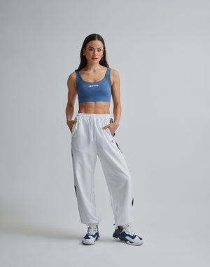 CRONOS WOMEN SPORTS MESH BRA【BLUE】