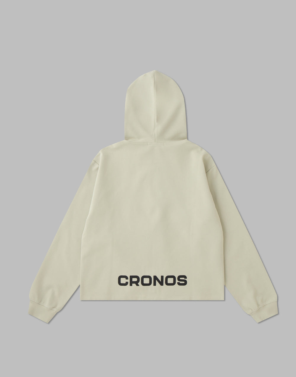 CRONOS WOMEN COMFORT ZIP HOODIE【BEIGE】