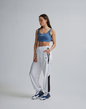 CRONOS WOMEN SPORTS MESH BRA【BLUE】