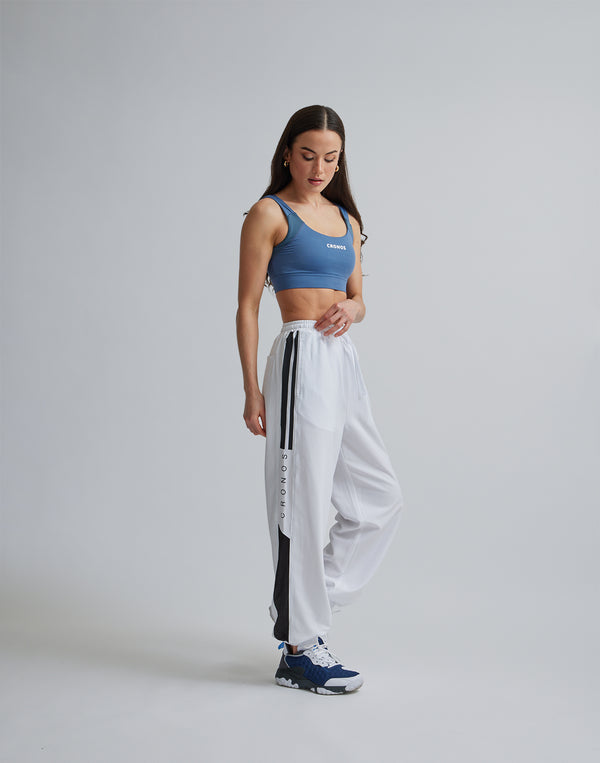 CRONOS WOMEN SPORTS MESH BRA【BLUE】