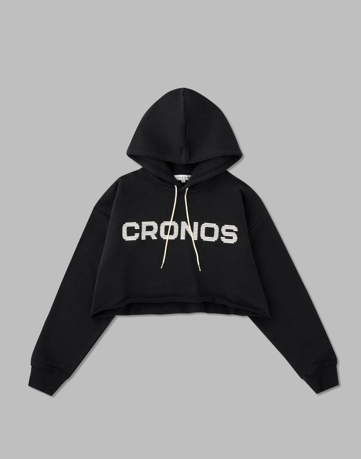 CRONOS WOMEN LOGO SHORT HOODIE – クロノス CRONOS Official Store