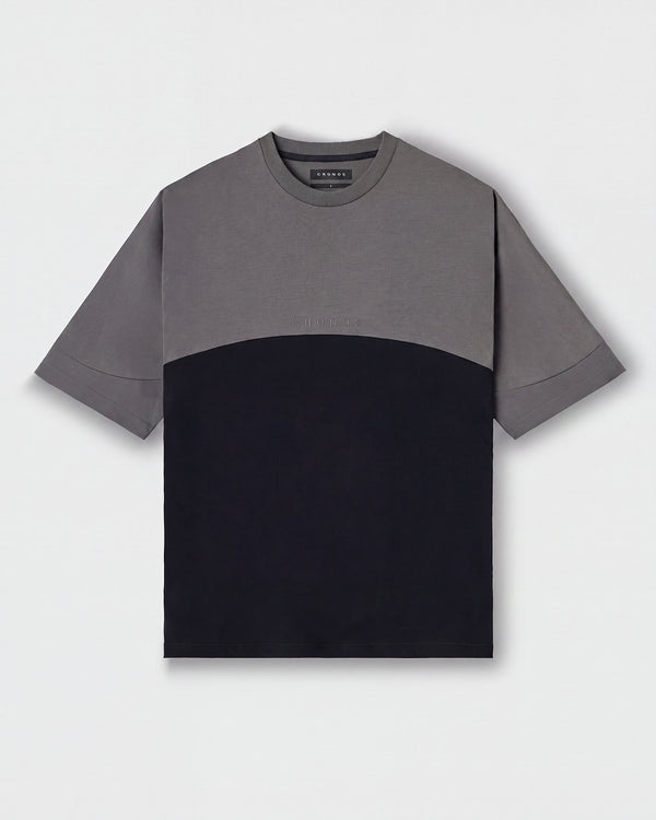 CRONOS BACK LOGO DOLMAN S/S TEE【D.GRAY】