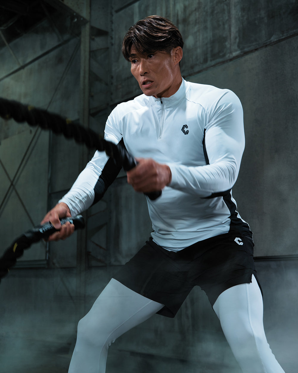 CRONOS×ITOI COMPRESSION LONGSLEEVE【WHITE】