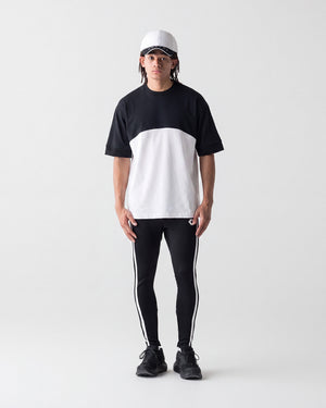 CRONOS BACK LOGO DOLMAN S/S TEE【BLACK×WHITE】