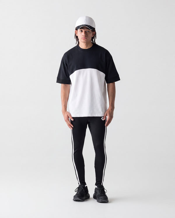 CRONOS BACK LOGO DOLMAN S/S TEE【BLACK×WHITE】