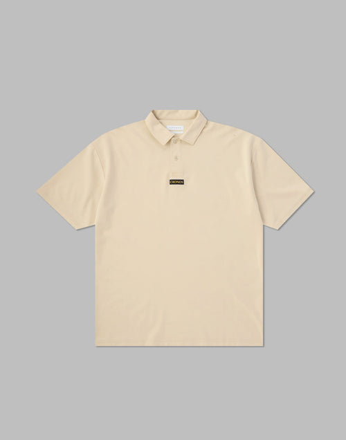 CRONOS 刺繡 BOXLOGO POLO 衫 [蛋殼]