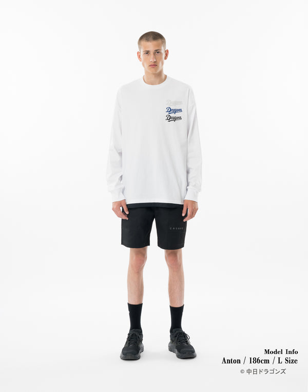CRONOS×DRAGONS L/S　TEE【WHITE】