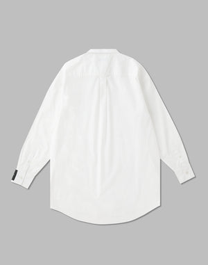 CRONOS WOMEN LOGO LONG SHIRTS【WHITE】