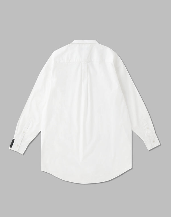 CRONOS WOMEN LOGO LONG SHIRTS【WHITE】